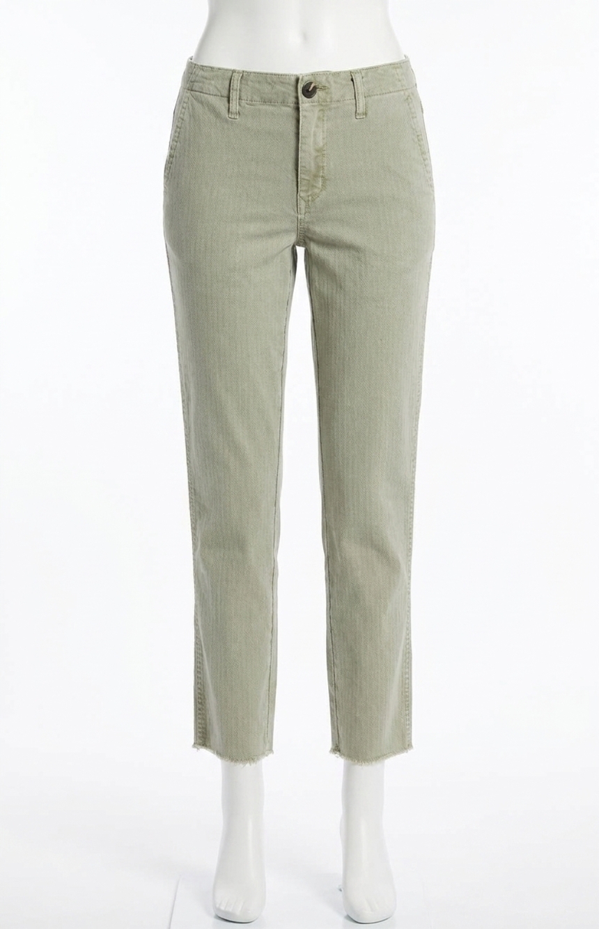 NEW DEAR JOHN DENIM portia mid-rise jean in abbey stone